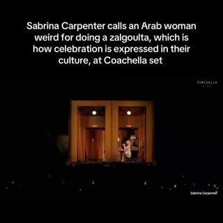 Сабрина Карпентер извинилась за некорректную реакцию на арабский возглас на Coachella