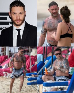 Том Харди на отдыхе: реакция на изменения во внешности