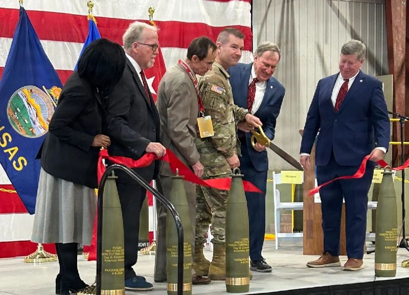 В США открыли новый завод по производству артиллерийских снарядов M795