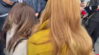 В Армении прошла акция протеста в поддержку задержанных активисток партии «Сильная Армения»