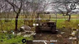 Дроноводы уничтожили роботехнический комплекс противника