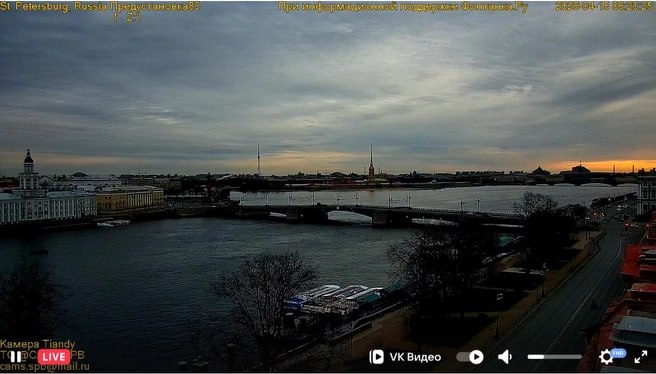 В Петербурге ожидается прохладная и дождливая погода