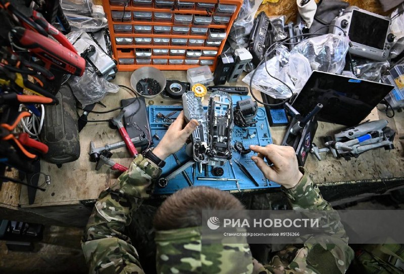 Работа лаборатории БПЛА группировки «Запад» на Рубцовском направлении