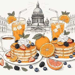 В Петербурге пройдет IV гастрономический фестиваль «Петербургский завтрак»