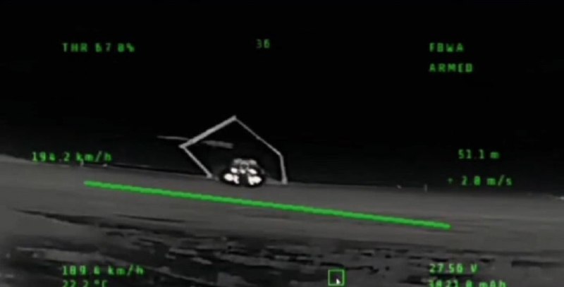 Зенитный дрон «Лис-2» перехватил украинский БпЛА-камикадзе Ан-196 «Лютый»