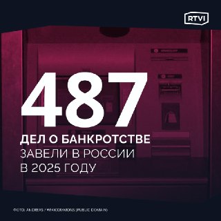 Рекордное число дел о банкротстве в России в 2025 году