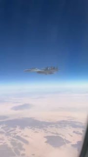 Су-30МКА ВВС Алжира эскортировали Папу Римского