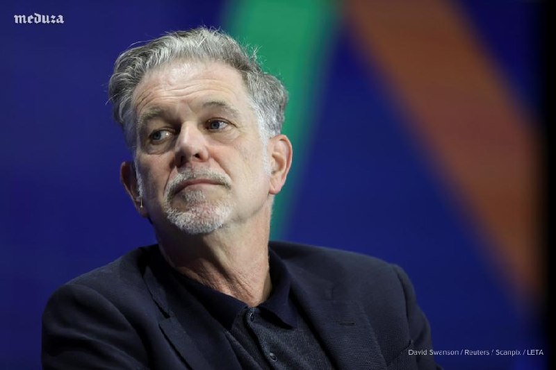 Сооснователь Netflix Рид Хастингс покидает компанию