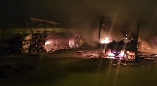 В Одесской области после прилётов пострадали объекты портовой и промышленной инфраструктуры