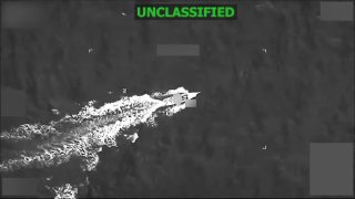 Пентагон показал уничтожение лодки наркокартеля в ходе операции «Южное копьё»