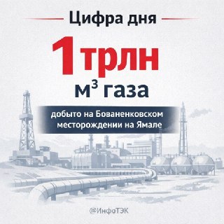 На Бованенковском месторождении добыт первый триллион кубометров газа