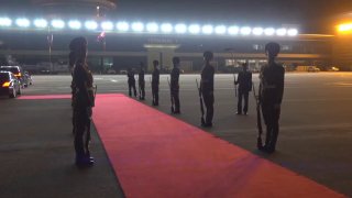 Министр внутренних дел РФ Владимир Колокольцев прибыл с визитом в Пхеньян