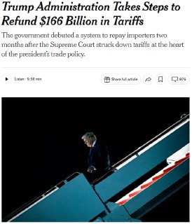 Администрация Трампа вернет компаниям $166 млрд незаконных пошлин