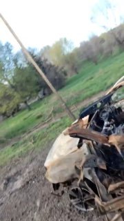 Подбитая техника противника на направлении Покровск-Мирноград