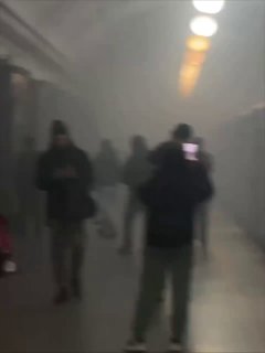 Дым в московском метро: движение на участке Сокольнической линии остановлено