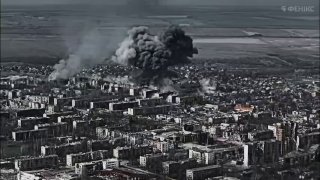 Удар авиабомбой ФАБ-3000 по позициям ВСУ в Константиновке (ДНР)