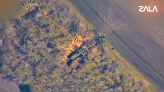 Расчет БПЛА «Ланцет» уничтожил французскую САУ CAESAR в ДНР