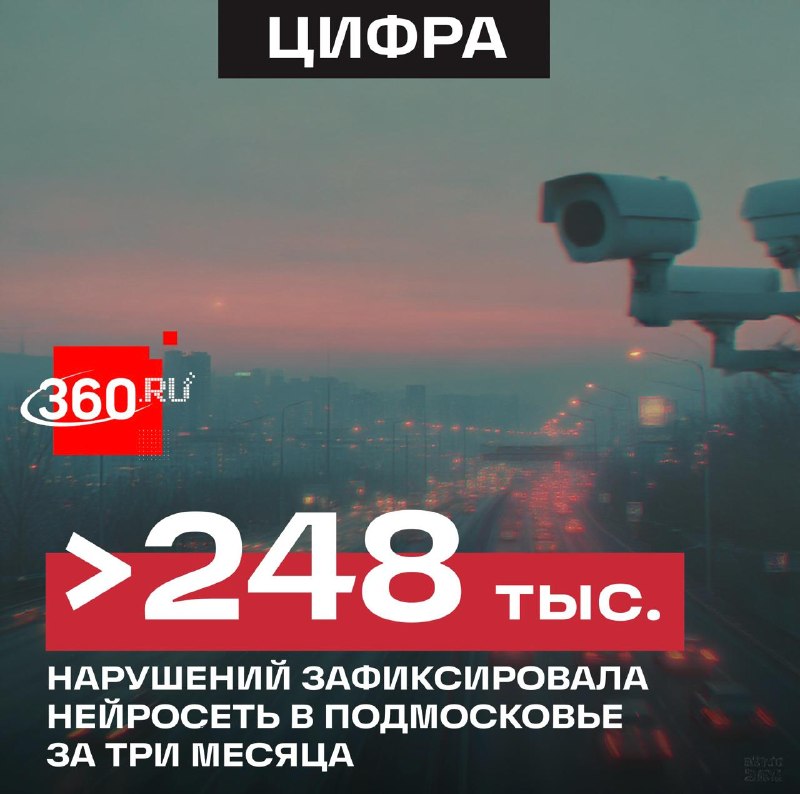 Нейросети эффективно следят за порядком в Подмосковье