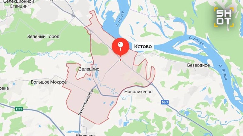 В районе Кстово под Нижним Новгородом слышны взрывы: работает ПВО