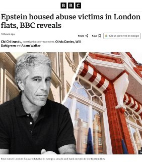 BBC раскрыла личности владельцев квартир Джеффри Эпштейна в Лондоне