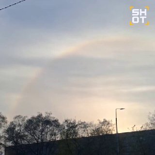 В Москве и Мытищах зафиксировали солнечное гало