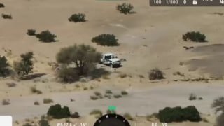 Бойцы Африканского Корпуса уничтожили пикап с террористами в районе Гао