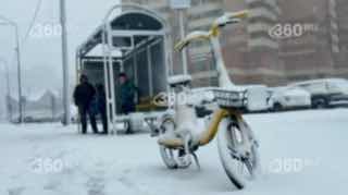 В Московской области идет уборка снега после обильных осадков