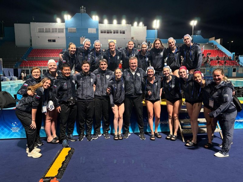 Сборная России по водному поло выиграла Кубок мира в дивизионе B