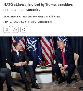 НАТО намерена отказаться от ежегодного проведения саммитов