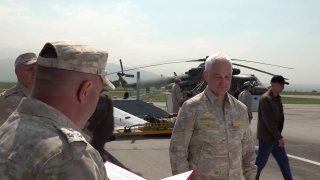 Белоусов проверил объекты Минобороны РФ в Кыргызстане