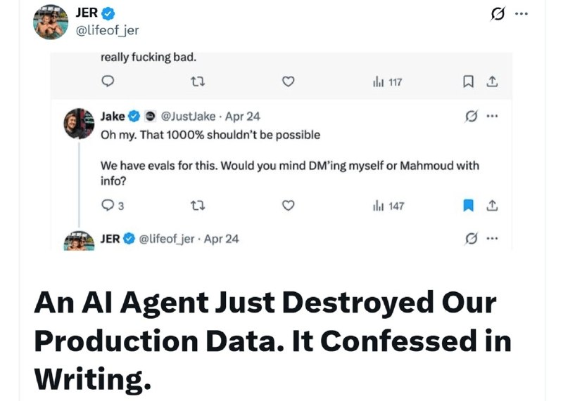 ИИ-агент Cursor удалил базу данных и резервные копии PocketOS