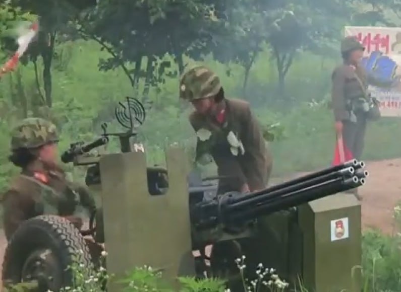 Анализ перспектив применения северокорейского шестиствольного пулемета калибра 14.5-мм