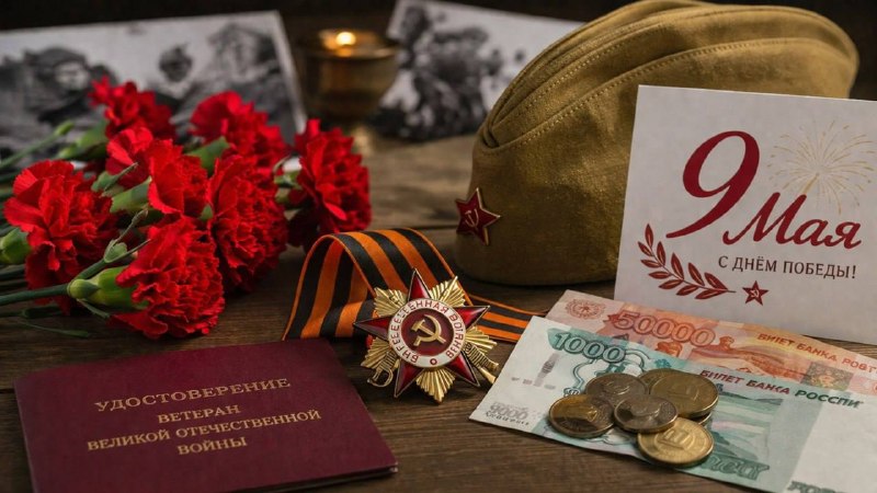 Ветеранам напомнили о выплатах ко Дню Победы