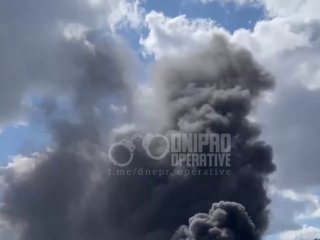 В Днепре зафиксирован прилёт БПЛА