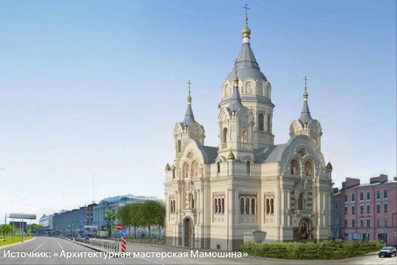 В Петербурге разрешили строительство храма святых Бориса и Глеба на Синопской набережной