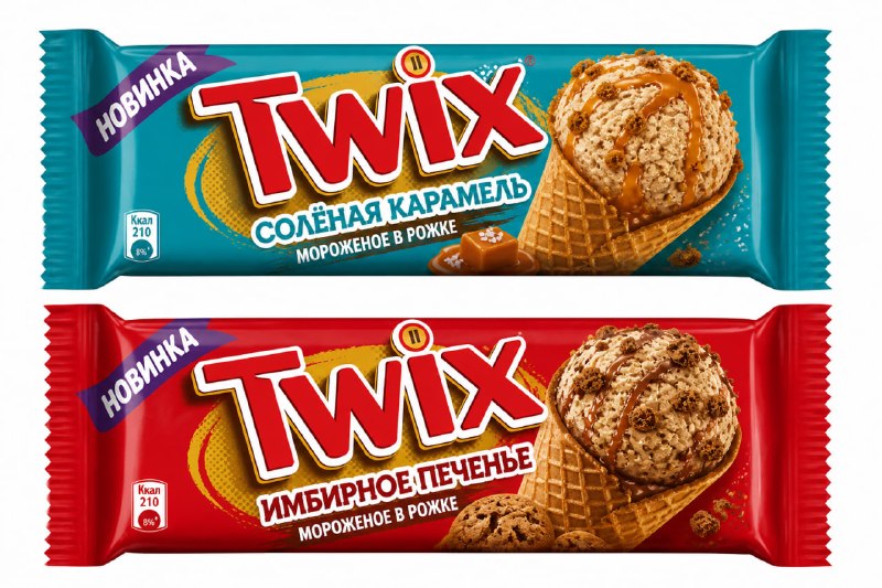 В России появится новый вкус мороженого Twix