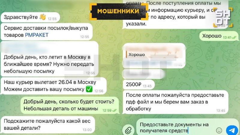 Релокантов обманывают мошенники, выдающие себя за сервис доставки PMPaket
