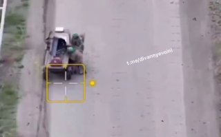 Опубликованы кадры применения оптоволоконных боеприпасов «КВН» по пехоте ВСУ