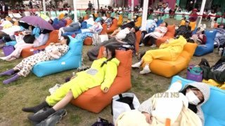 В Сеуле прошел чемпионат страны по дневному сну