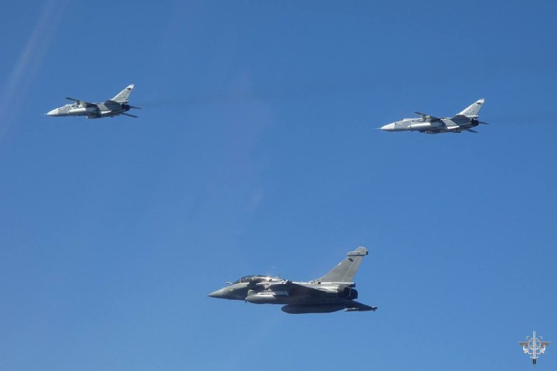 Истребители «Рафаль» сопроводили российские Су-24М над Балтикой