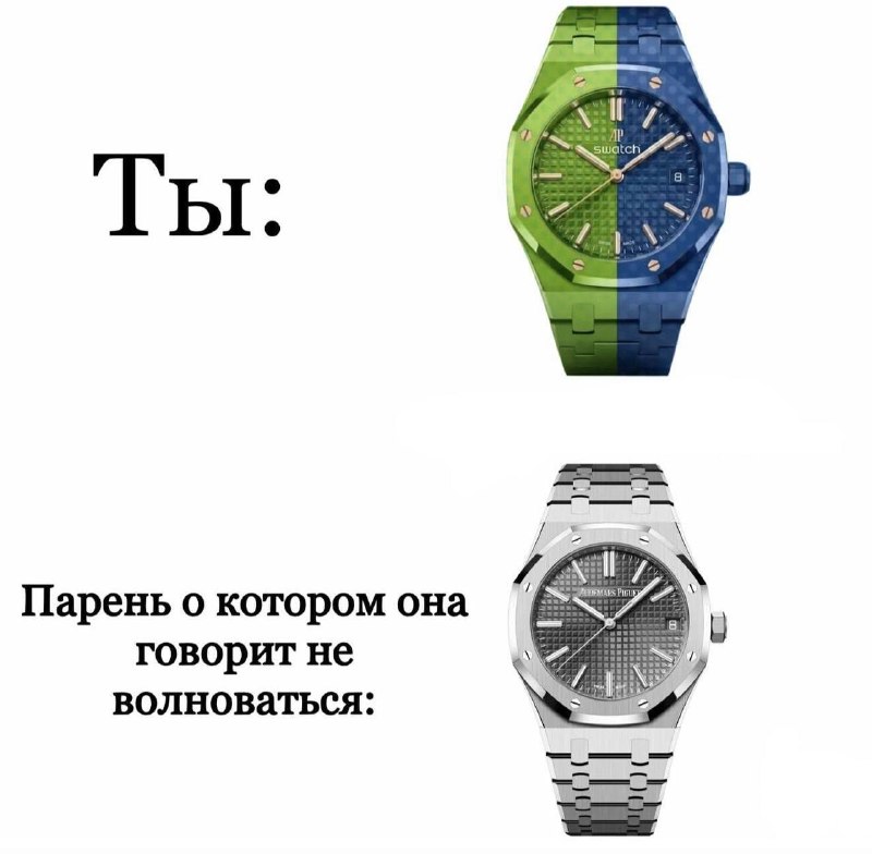 Коллаборация Audemars Piguet и Swatch: хайп и споры вокруг релиза «Royal Pop»