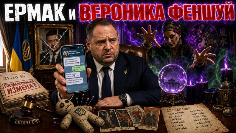 Черная магия Ермака против НАБУ. Вероника Феншуй больше не поможет.