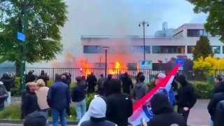 В Нидерландах подожгли центр для беженцев