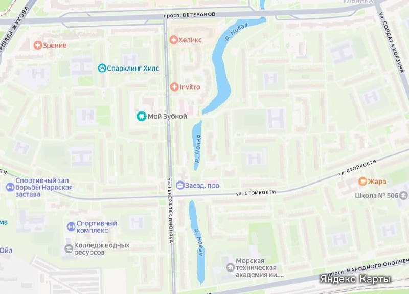 В Петербурге за 220,8 млн рублей благоустроят территорию вдоль реки Новой