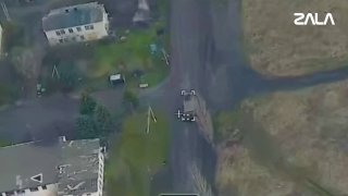 Расчёты «Ланцетов» уничтожили технику ВСУ в ДНР