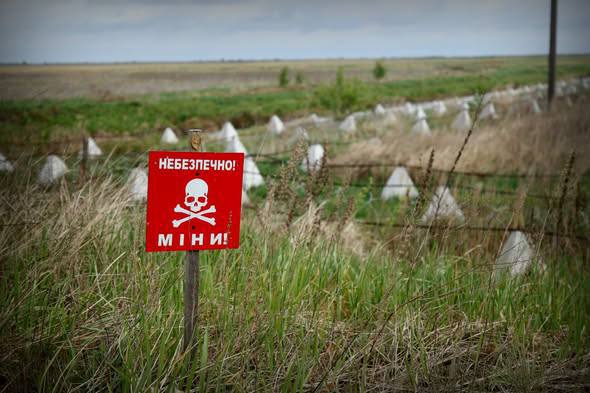 На границе Украины с Белоруссией возводятся мощные полевые укрепления