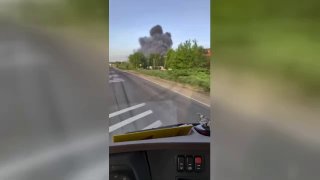 В результате атаки БПЛА в Московской области загорелась наливная станция