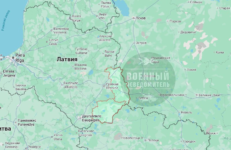 Украинский дрон-камикадзе нарушил воздушное пространство Латвии