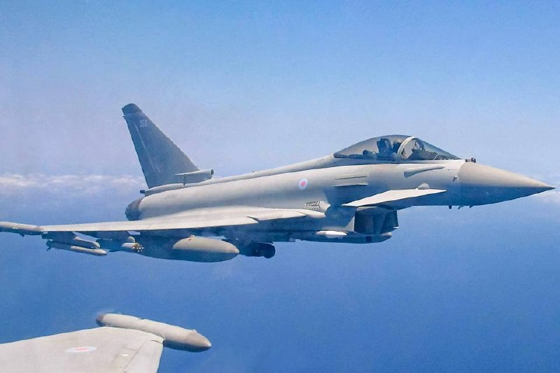 Британские истребители Typhoon на Ближнем Востоке оснастили средствами борьбы с дронами
