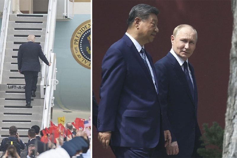 Визит Владимира Путина в Китай на фоне визита Дональда Трампа